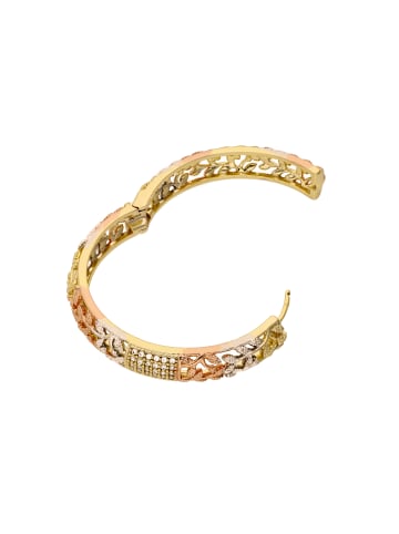 IZIA Women Earrings in Gold Multicolor