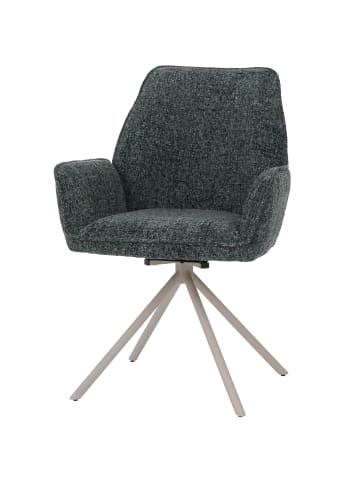 MCW Esszimmerstuhl G67, Gestell creme, grün