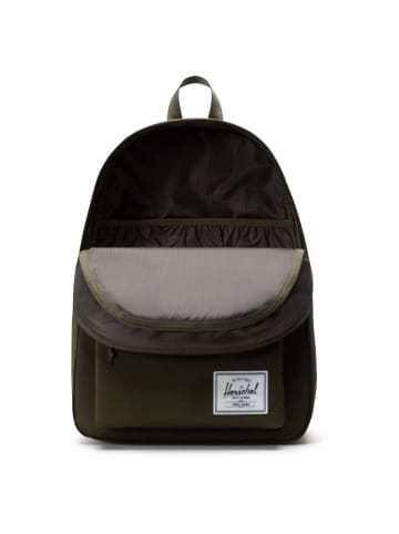 Herschel Classic XL - Rucksack 16" 45.5 cm (black diamond/black) in ivy green