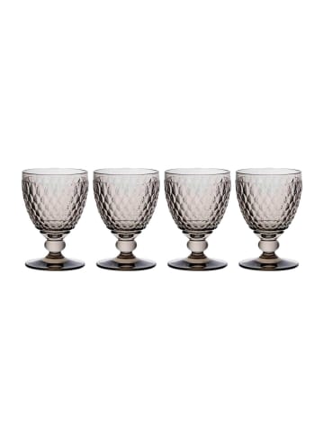 Villeroy & Boch 4er Set Rotweingläser Boston Coloured 310 ml in Smoke