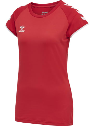 Hummel T-Shirt Raglanärmel Hmlcore Damen in TRUE RED