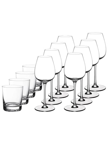 Villeroy & Boch 12-tlg. Gläser-Set Purismo Wine in in transparent