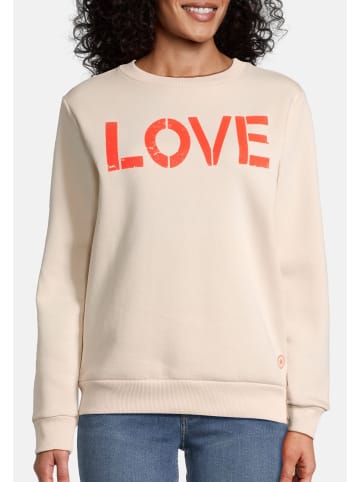 Salzhaut Sweatshirt für Damen in beige