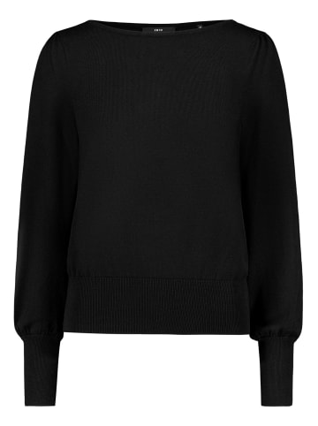 Zero Feinstrickpullover langarm in Black Beauty