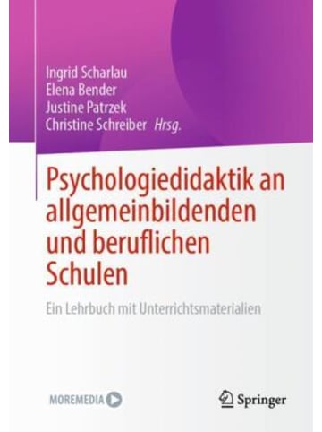 Springer Berlin Buch - Psychologiedidaktik an allgemeinbildenden und beruflichen Schulen