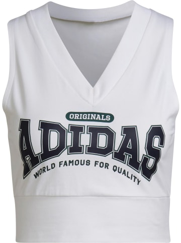 adidas Cropped T-Shirts in white