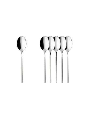 Villeroy & Boch 6er Set Espressolöffel NewWave 10,8 cm edelstahl in edelstahl