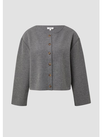 s.Oliver Sweatshirt Jacke in 97W3_graphit