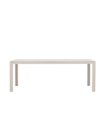 ebuy24 Gartentisch Mirko Beige 90 x 205 cm