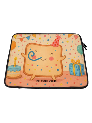 Mr. & Mrs. Panda Notebook Tasche Toast Party Design ohne Spruch in Weiß