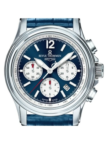 Revue Thommen Analoguhr für Herren in blau