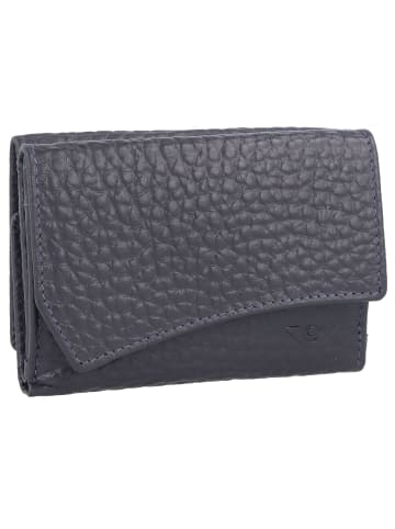 VLD VOi Leather Design Hirsch Carita Geldbörse Leder 11 cm blau