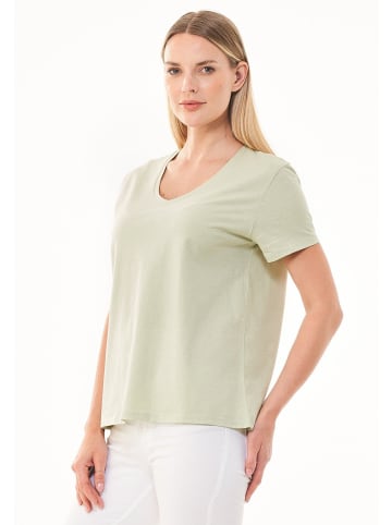 Organication T-Shirt "WCASUAL002" in Zartgrün