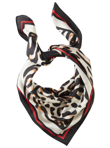Laura Scott Nickituch in schwarz-creme-rot