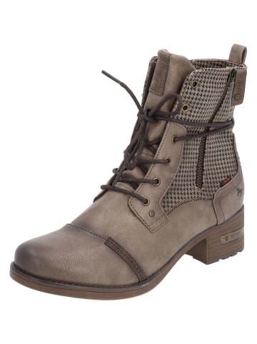 Mustang Schnürstiefeletten in taupe