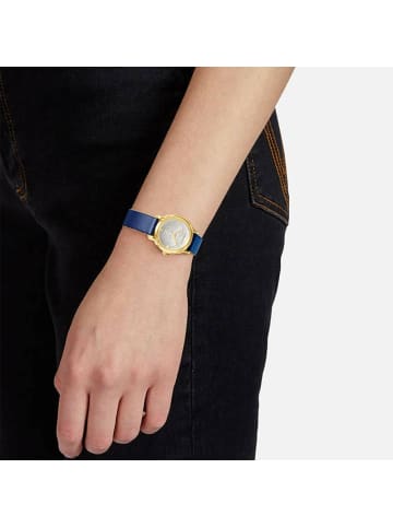 Versace Analoguhr für Damen in blau