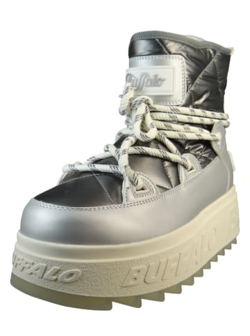 Buffalo Stiefeletten silberfarben