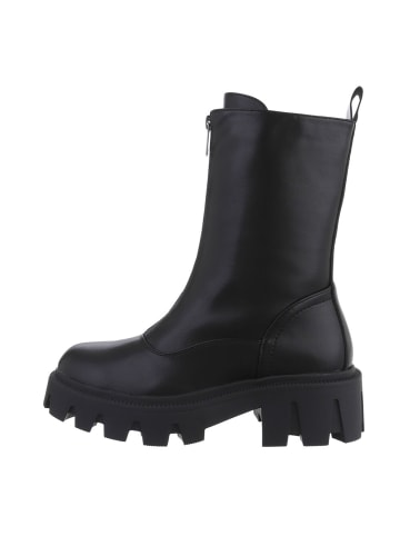 Ital-Design Stiefelette in Schwarz