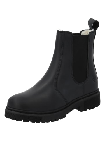 palado Chelsea Boots in black/stitch black