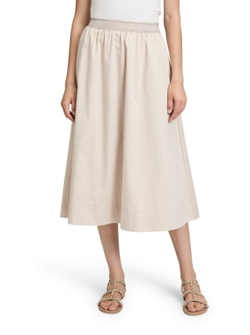 BETTY & CO Midirock mit elastischem Bund in Grau