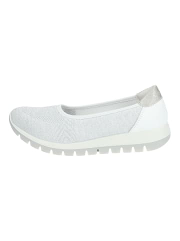 Ballerinas Grau/Weiß