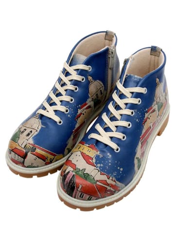 Dogo Shortcut Boots - On the Roofs 41 in Blau