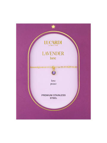 Lucardi Armband "Monat Juni"
