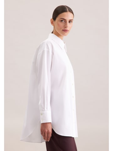 Seidensticker Hemdbluse Oversized in Weiß