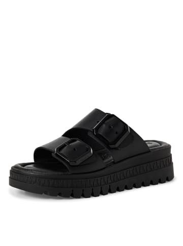 Tamaris Pantolette in schwarz