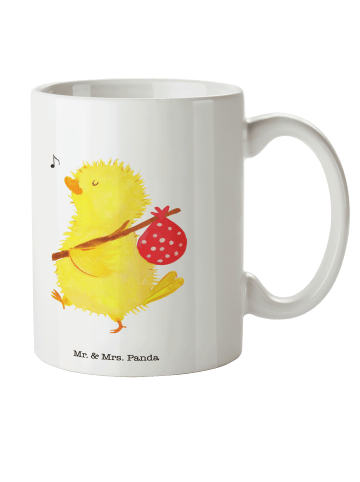 Mr. & Mrs. Panda Kaffeetasse Küken Wander ohne Spruch in Weiß