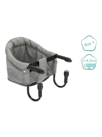 Babycab Tischsitz Flexi für Tischplatte Stärke 2-8,5 cm in Grau