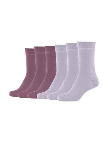 camano Socken 6er Pack silky touch in lilac