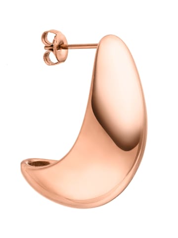 PURELEI Ohrringe Big Drop in Rosegold