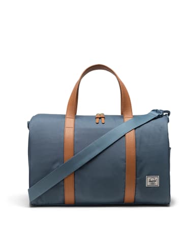 Herschel Novel Carry On - Reisetasche 13" 43.5 cm in blue mirage/white stitch