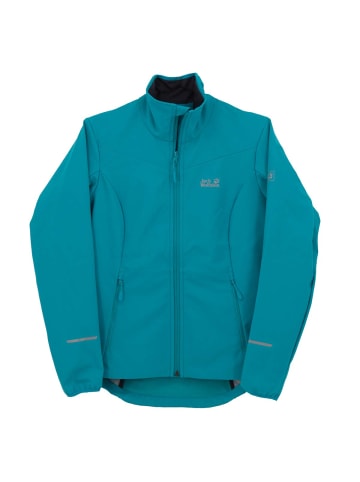 Jack Wolfskin Jacke Delta Tour Softshell in Blau