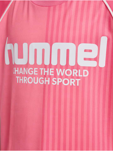 Hummel Hummel T-Shirt Hmlmexine Unisex Kinder in GERANIUM PINK