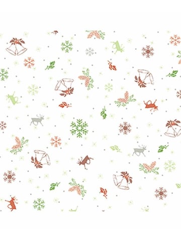URSUS Faltblätter Transparent Christmas, 50 Blatt - ab 3 Jahren