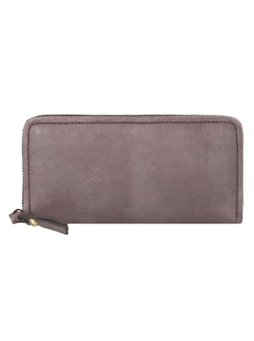 TASCHENDIEB Kohlmarkt 14 Geldbörse Leder 20 cm in smokey grey