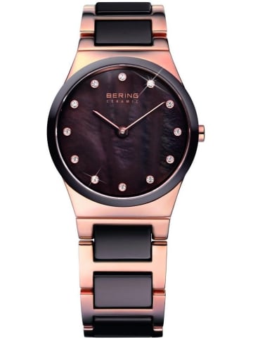 Bering Uhr in Braun
