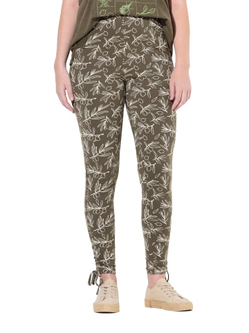 Ulla Popken Leggings in khakibraun