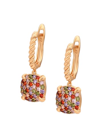 gaya Women Earrings in Rose Gold Multicolor
