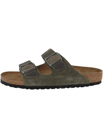 Birkenstock Sandale Arizona Leder Mix normal in gruen