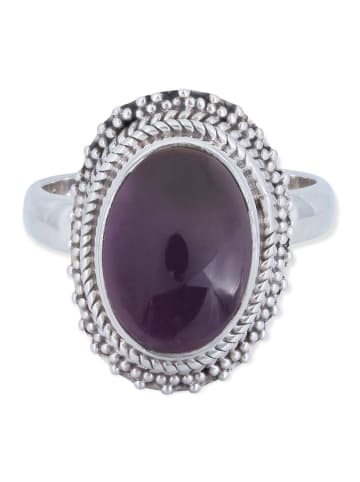 mantraroma 925er Silber - Ringe mit Amethyst