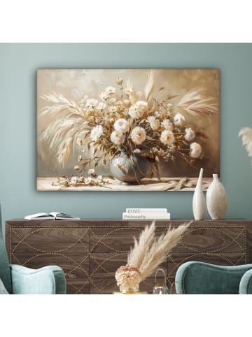 MuchoWow Leinwand bilder Elegante Blumen (BxH)