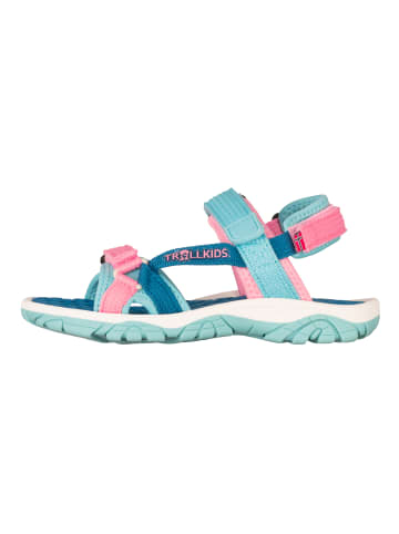 Trollkids Sandalen Oslofjord in harbor blue