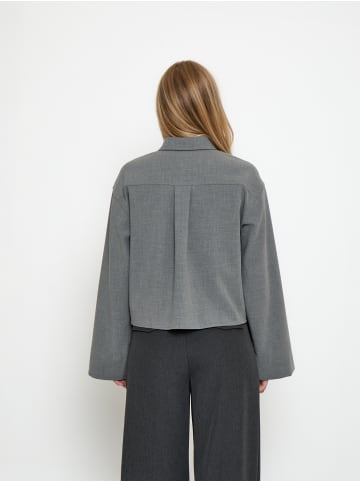 minus Shirt in Light Grey Melange