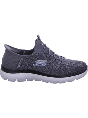 Skechers Lowtop-Sneaker SUMMITS - KEY PACE in charcoal/black