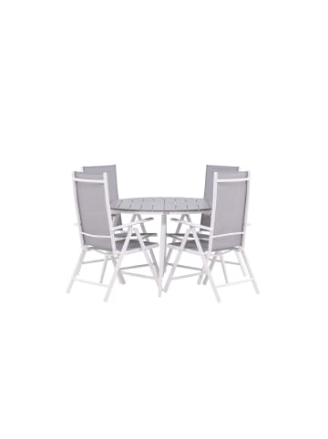 ebuy24 Gartenset Break Grau 120 x 74 cm