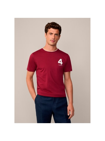 Hackett London Tshirt in Bordeaux