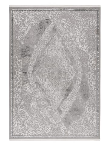 Vivorum Wohnzimmer Kurzflor Teppich Stage 425 in silber